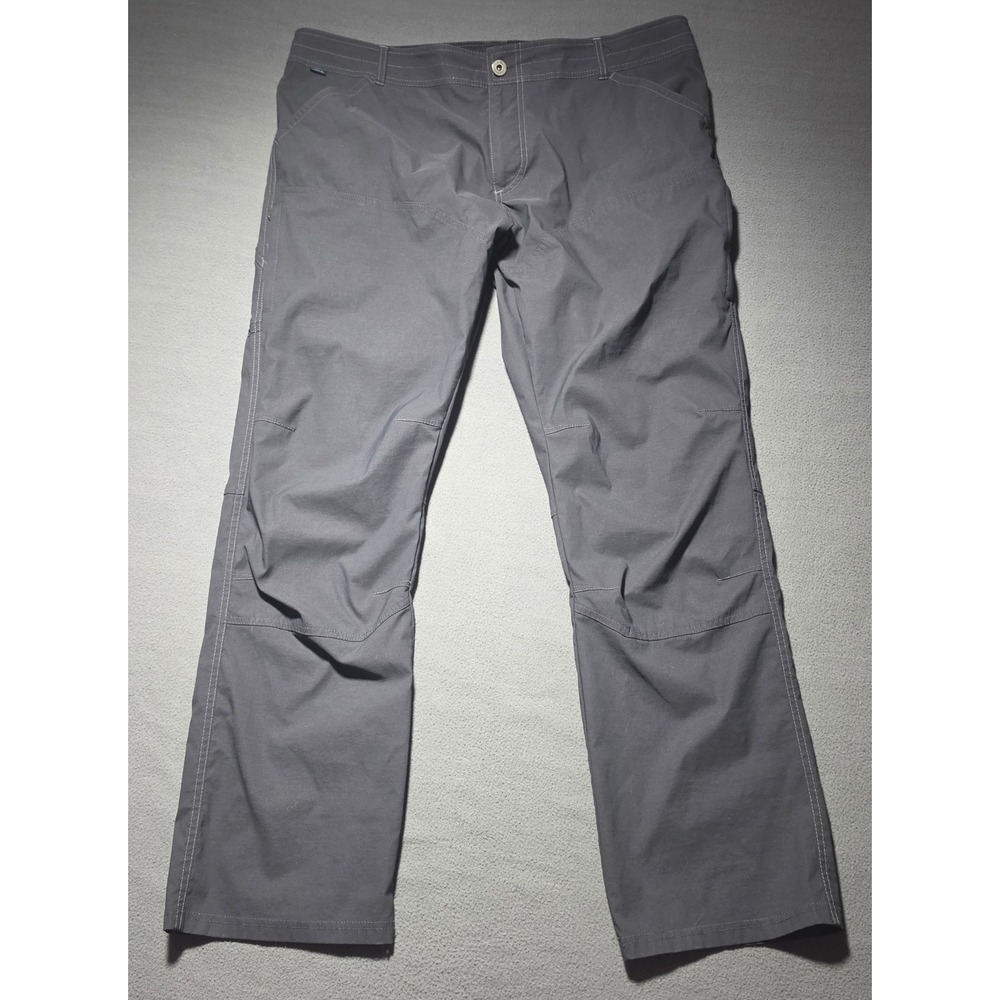 KUHL Renegade Rock Pants Mens 42x34 Charcoal Gray Hiking Outdoor Style 5120